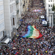 Image for article titled Photos: Istanbul’s Pride parade was brutally dispersed with water cannons